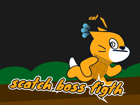 scatch boss fight (remake) but with no boss
