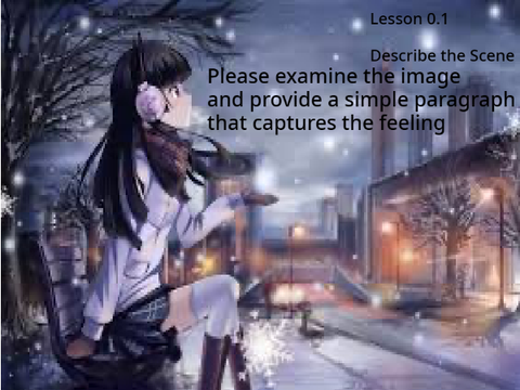 Snowy towns poem - Lesson 0.1