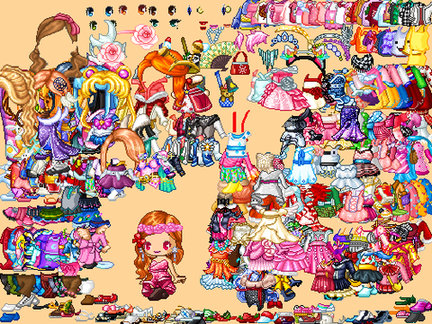 | Fantage dress-up Princess Dianna | Remix by ~ ar21652 ~