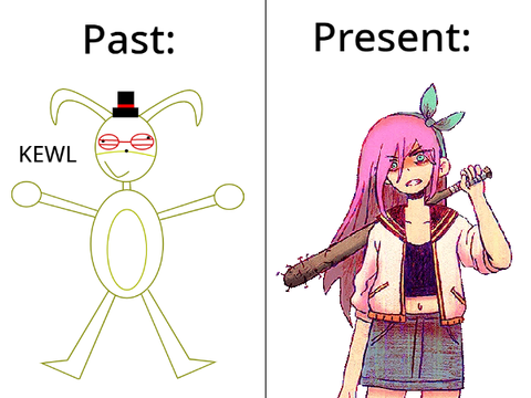 I really changed alot, haven't I?