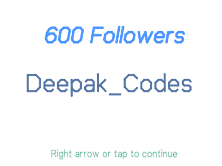 600 Followers| #all #games #art #music #stories #thanks #600