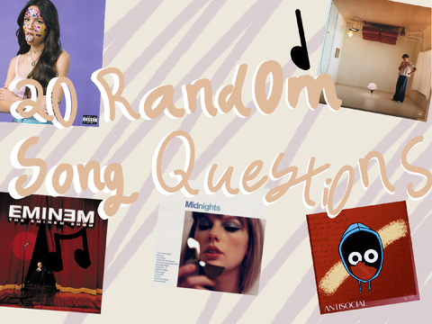 20 Random Song Questions remix remix