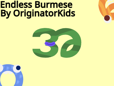 Endless Letters: Burmese