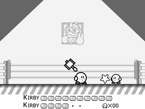 Kirby vs. Slightly Bigger Kirby