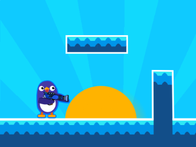 Penguins Clash basic level builder 