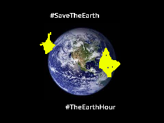 #SaveEearthNow and #TheEarthHour