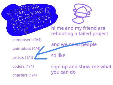 vdab:ce reboot sign-ups (READ INSTRUCTIONS) remix