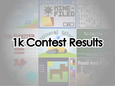[RESULTS] 1k Game Contest