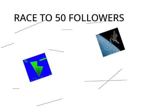 Race to 50 followers against @bnedle 