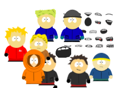 South Park Stuff - By me