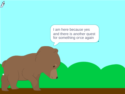 Bear is looking for a crystal help him find it!