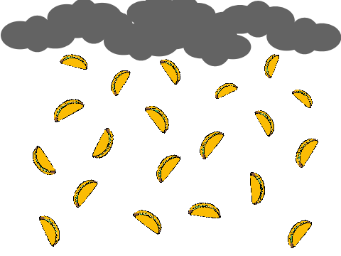 ITS RAINING TACOS!!!!