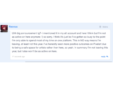 Announcement 