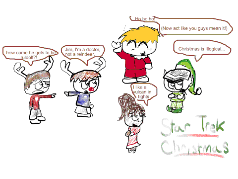 Star trek, christmas!