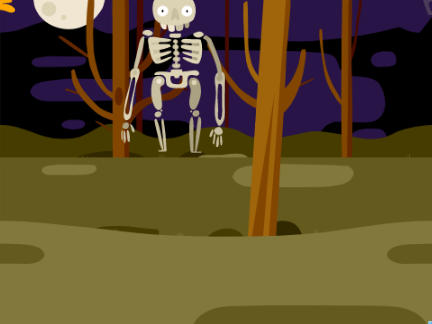 Skeletony but he does nothing but teleport and talk