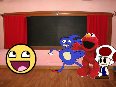 Elmo Cuts School and Gets Grounded