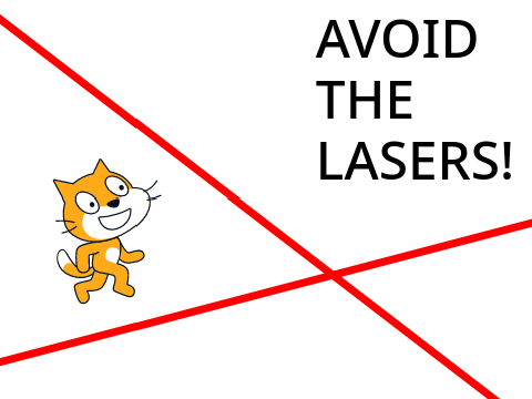 Avoid The Lasers!