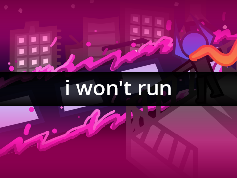 i won't run collab