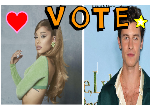Arianna grande v.s Shawn Mendez 