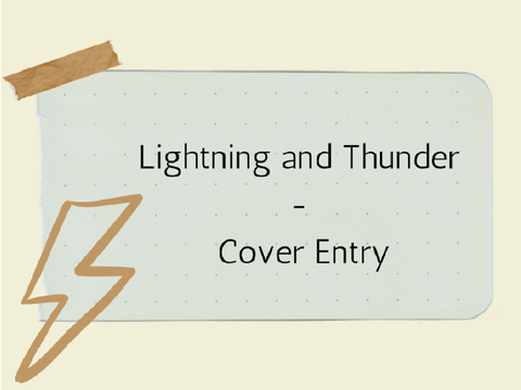 Lightning and Thunder - Cover Entry