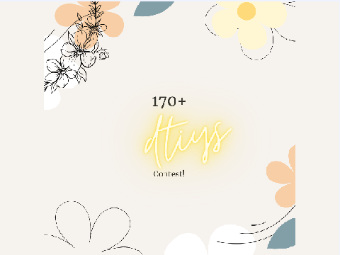 *behold* 200+ dtiys contest