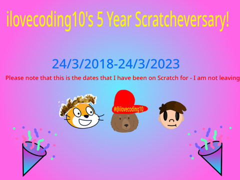 My 5 year Scratcheversary!