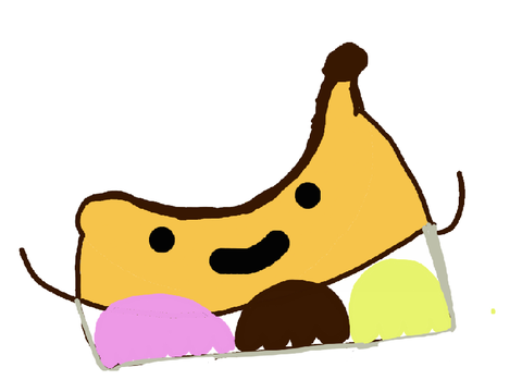 Big bouncy banana split 