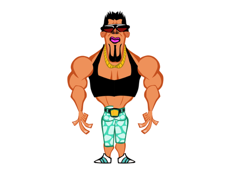 Front facing Mr Dbag