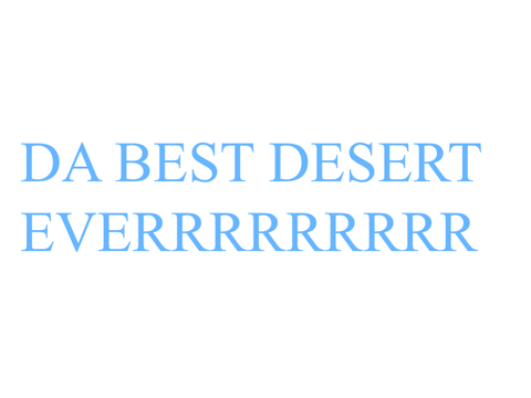 The Best Desert