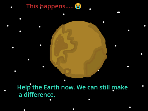 Earth Hour Project: Interactive Art..?