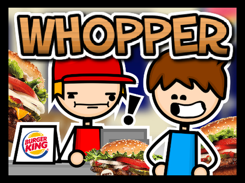 Whopper but you’re actually ordering at Burger King.. #animations #all #trending #whopper