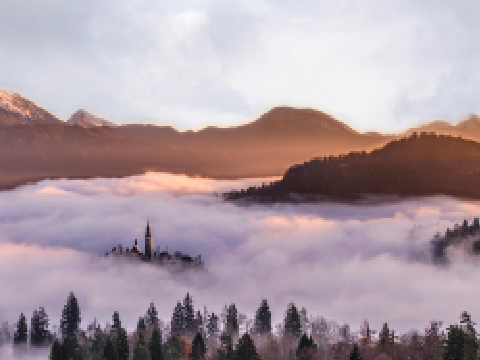 Misty valleys....