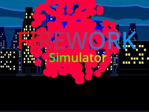 Firework simulator