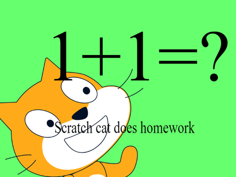 scratchcat does homework