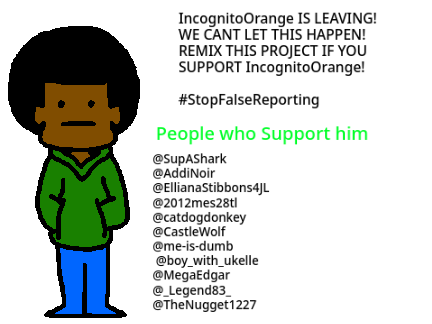 Remix To Support IncognitoOrange!
