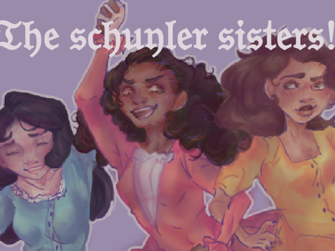 Art-The Schuyler Sisters! (Women's History Month)