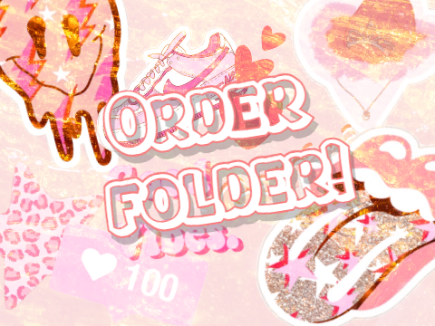 ORDER FOLDER ☂️
