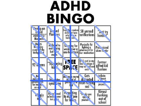 ADHD BINGO!! (Remix)