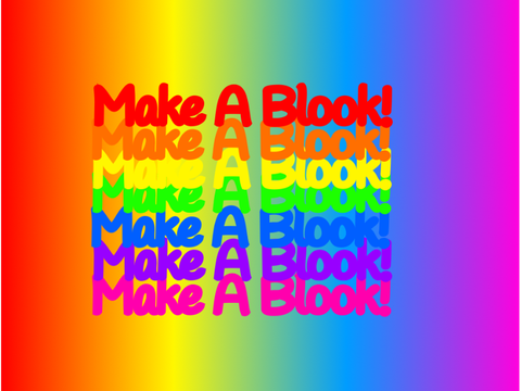Make a blook!