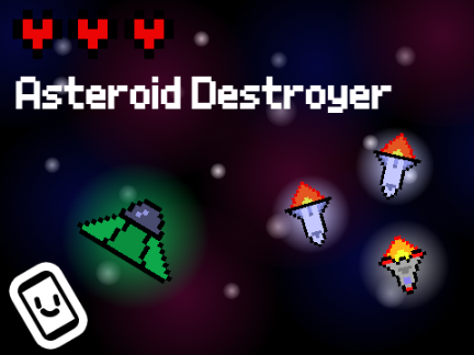 Asteroid Destroyer v.1.1 #games #trending