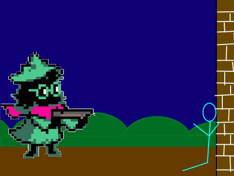 Add yourself being shot by Ralsei remix
