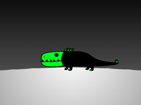 Rain World Lizard Vectors