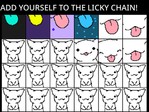 Add Yourself to the Licky Chain!  remix remix remix