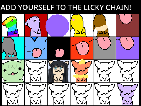 Add Yourself to the Licky Chain! FLAREON