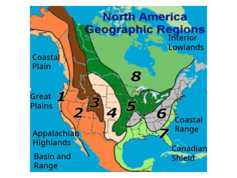 Geographic Regions Practice