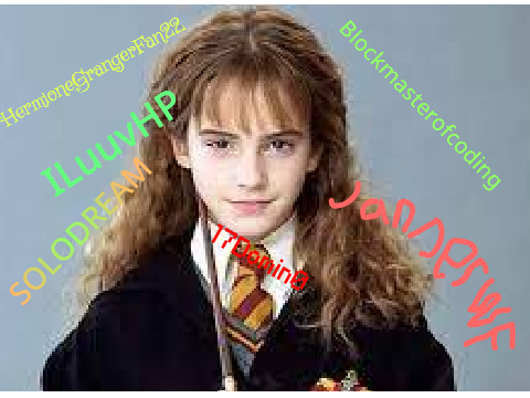 Sign this list to help Hermione feel better about Harry and Ron remix X3 remix remix