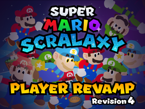 Super Mario Scralaxy - Player Revamp v4