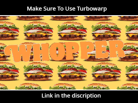 WHOPPER INTRO || Entry