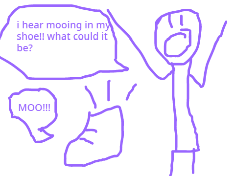 a moo in a shoe - episode 6 of blub blub town