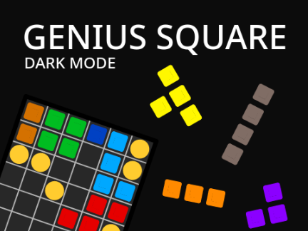 Genius Square (dark mode)